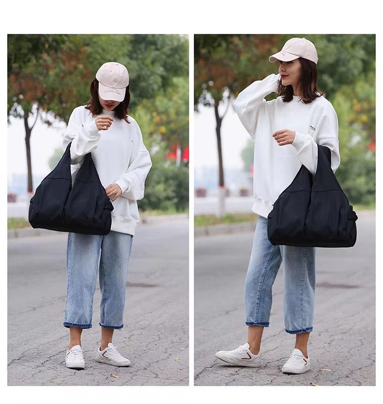 Style Short Trip Overnight Yoga Sport Bag Dry Wet Separation Fitness Bags Gym Luggage Travel Duffel Bag detail image