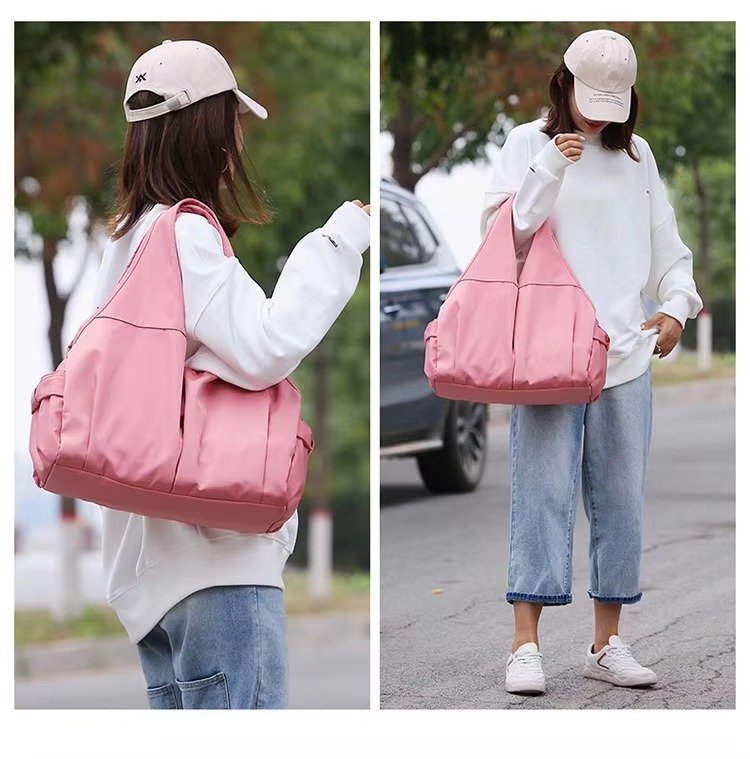 Style Short Trip Overnight Yoga Sport Bag Dry Wet Separation Fitness Bags Gym Luggage Travel Duffel Bag detail image
