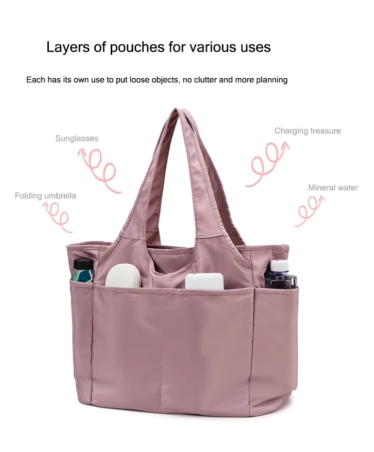 New Fashion Large Women S Tote Bag Sports Weekender Travel Duffel Carry-on Shoulder Handbag for Work Gym Beach - product detail