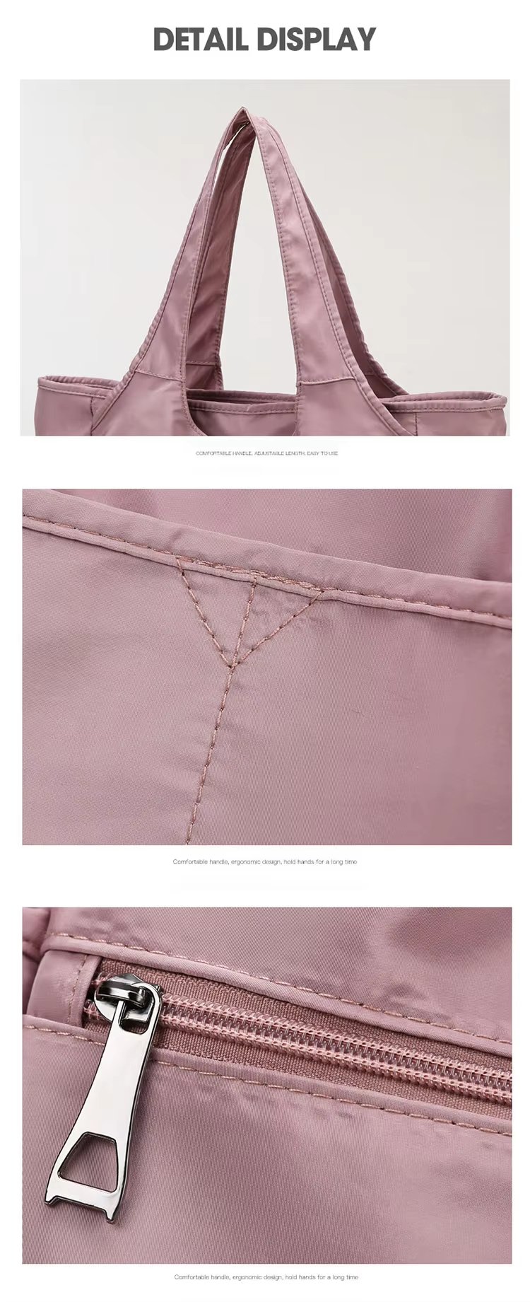 New Fashion Large Women S Tote Bag Sports Weekender Travel Duffel Carry-on Shoulder Handbag for Work Gym Beach - product detail
