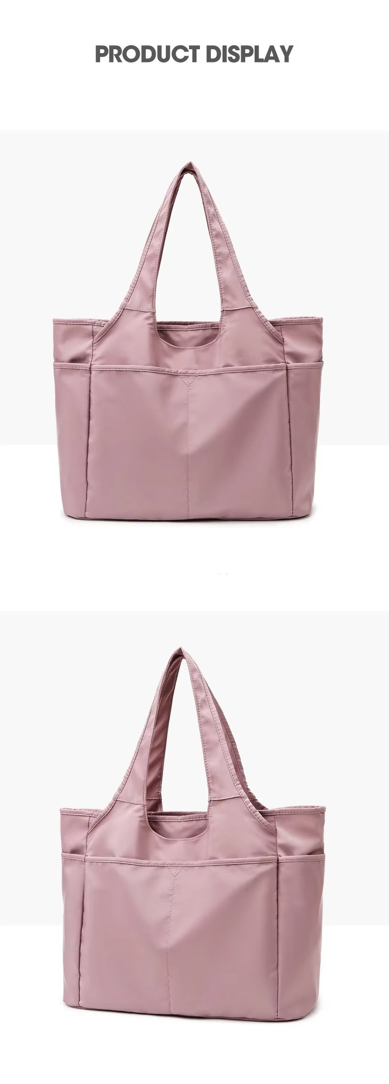 New Fashion Large Women S Tote Bag Sports Weekender Travel Duffel Carry-on Shoulder Handbag for Work Gym Beach - product detail