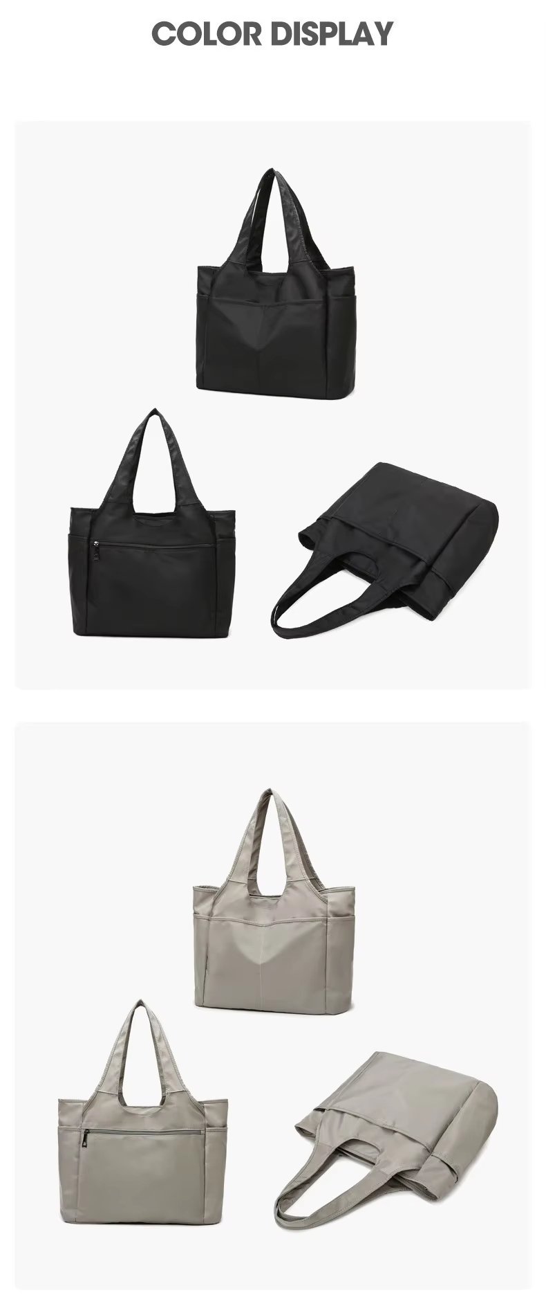 New Fashion Large Women S Tote Bag Sports Weekender Travel Duffel Carry-on Shoulder Handbag for Work Gym Beach - product detail