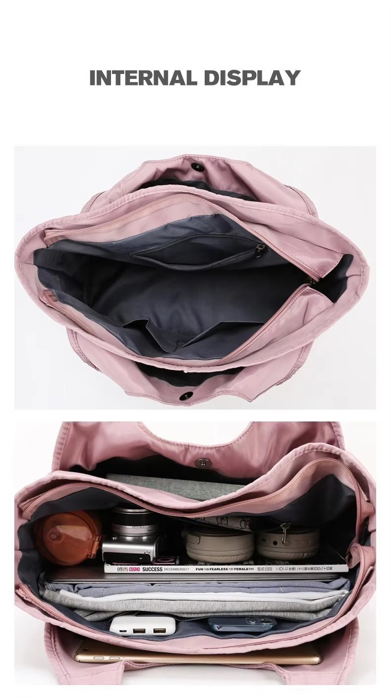 New Fashion Large Women S Tote Bag Sports Weekender Travel Duffel Carry-on Shoulder Handbag for Work Gym Beach - product detail