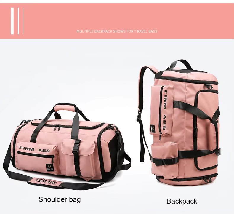 Waterproof Dry Wet Separation Nylon Sports Travel Duffel Bag product detail