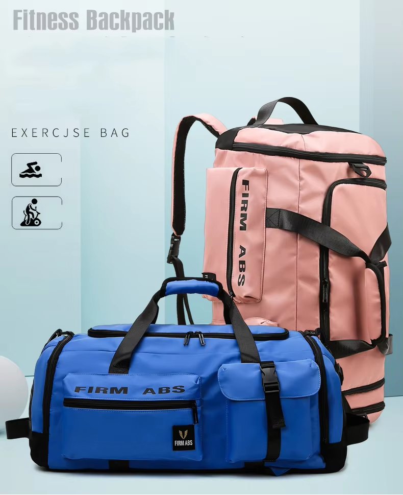 Waterproof Dry Wet Separation Nylon Sports Travel Duffel Bag product detail