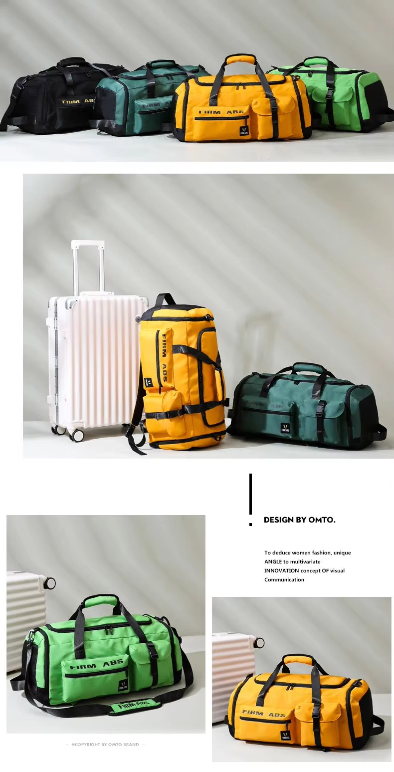 Waterproof Dry Wet Separation Nylon Sports Travel Duffel Bag product detail