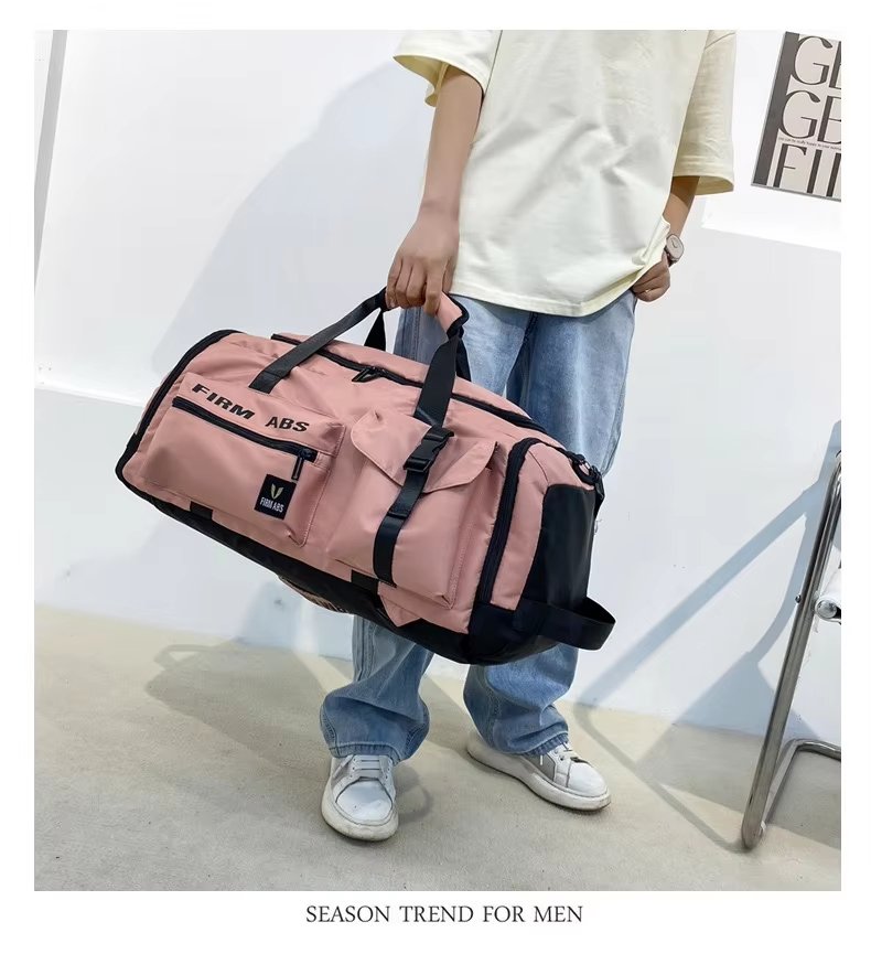 Waterproof Dry Wet Separation Nylon Sports Travel Duffel Bag product detail