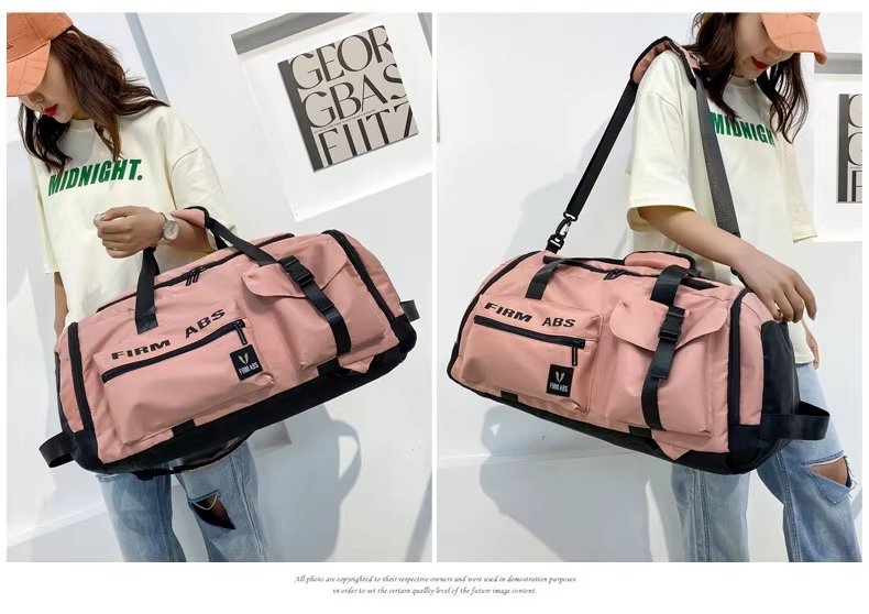 Waterproof Dry Wet Separation Nylon Sports Travel Duffel Bag product detail