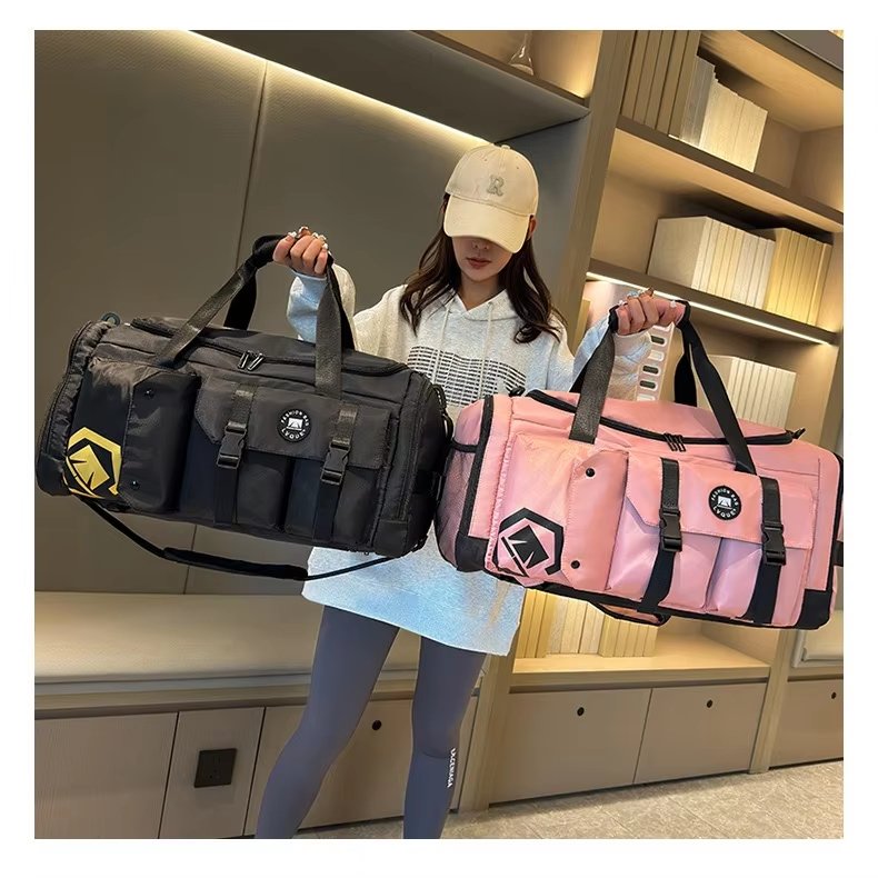 Waterproof Dry Wet Separation Oxford Weekend Travel Duffel Bag product detail
