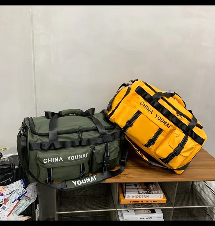 Waterproof Shoe Compartment Nylon Weekend Travel Lightweight Duffel Bag product detail