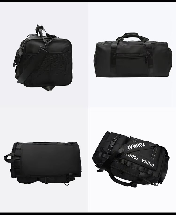 Waterproof Shoe Compartment Nylon Weekend Travel Lightweight Duffel Bag product detail