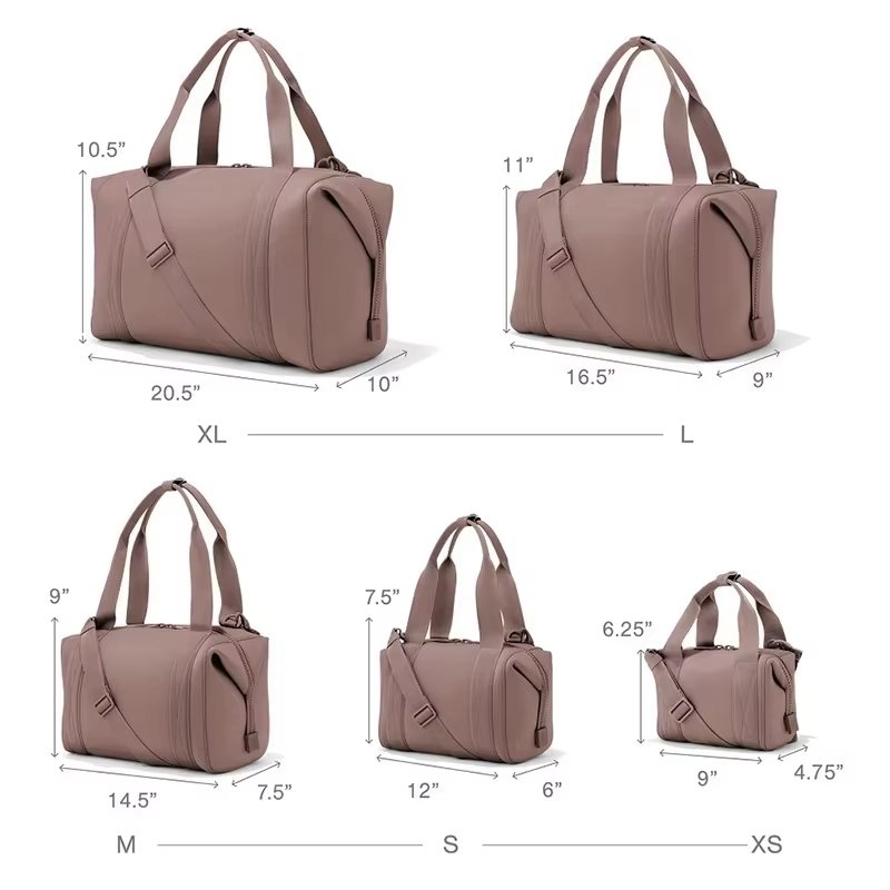 Waterproof Lightweight Weekender Overnight Gym Sports Travel Tote Bag - product detail