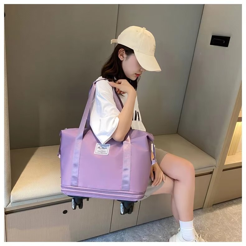 Waterproof Large Capacity Foldable Multi-function Gym Sports Travel Tote Bag - product detail