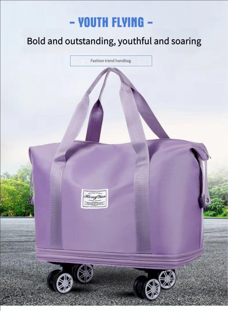 Waterproof Large Capacity Foldable Lightweight Sports Travel Travel Tote Bag - product detail