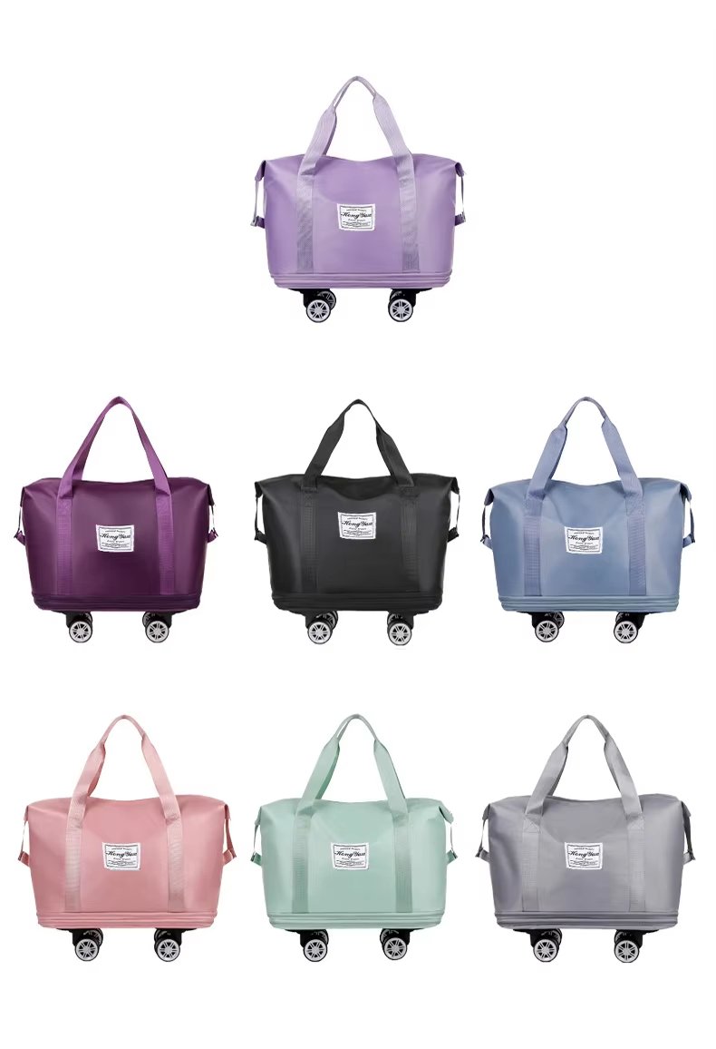 Waterproof Large Capacity Foldable Lightweight Sports Travel Travel Tote Bag - product detail