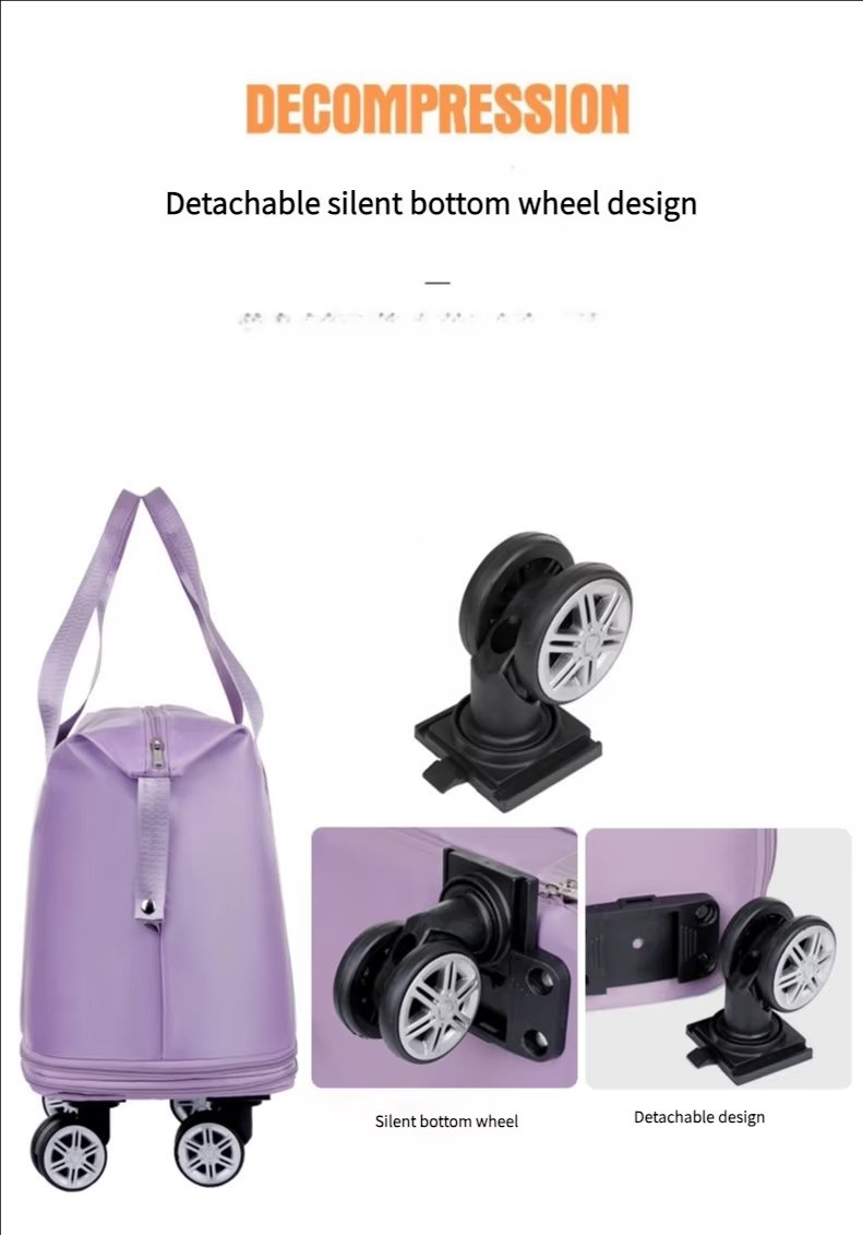 Waterproof Large Capacity Foldable Lightweight Sports Travel Travel Tote Bag - product detail