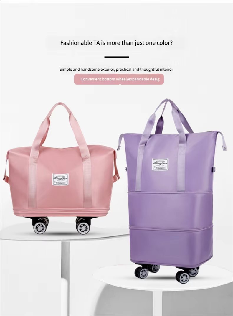Waterproof Large Capacity Foldable Lightweight Sports Travel Travel Tote Bag - product detail