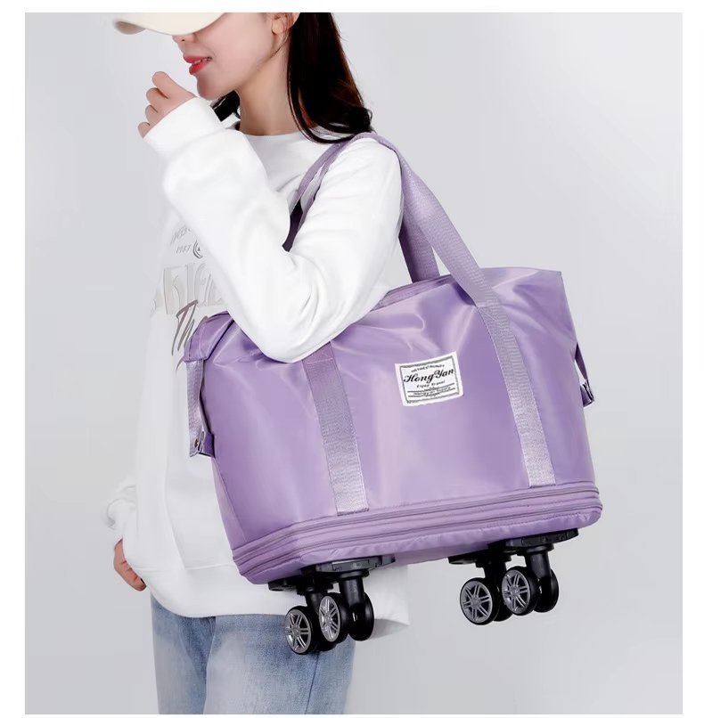 Waterproof Large Capacity Foldable Lightweight Sports Travel Travel Tote Bag - product detail