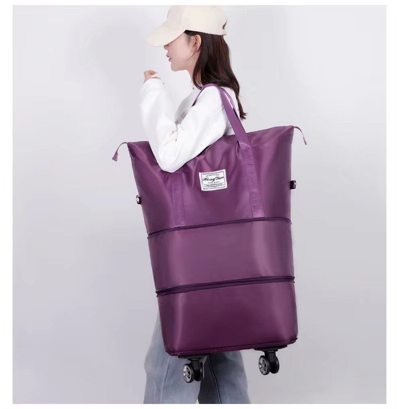 Waterproof Large Capacity Foldable Lightweight Sports Travel Travel Tote Bag - product detail