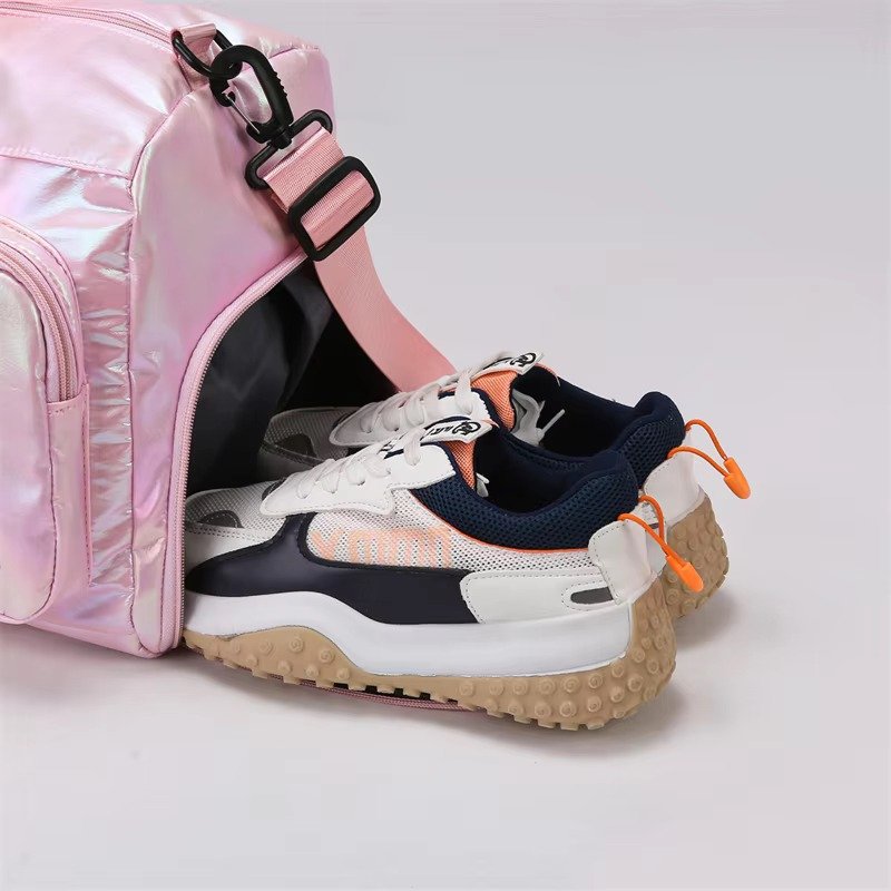 Large Capacity Dry Wet Separation Gym Sport Travel Bag Outdoor Travelling Duffel Tote Bag with Shoes Compartment detail image