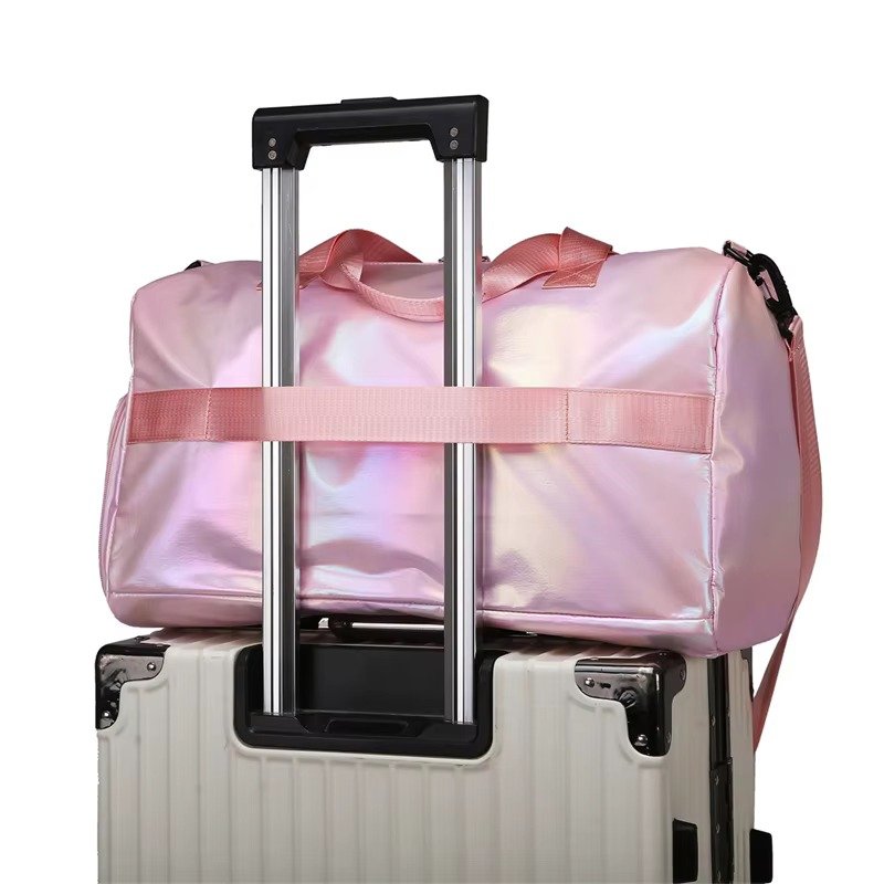 Large Capacity Dry Wet Separation Gym Sport Travel Bag Outdoor Travelling Duffel Tote Bag with Shoes Compartment detail image