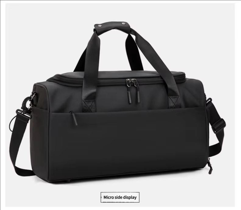 Water-Resistant Shoe Compartment Oxford Weekend Travel Duffel Bag product detail