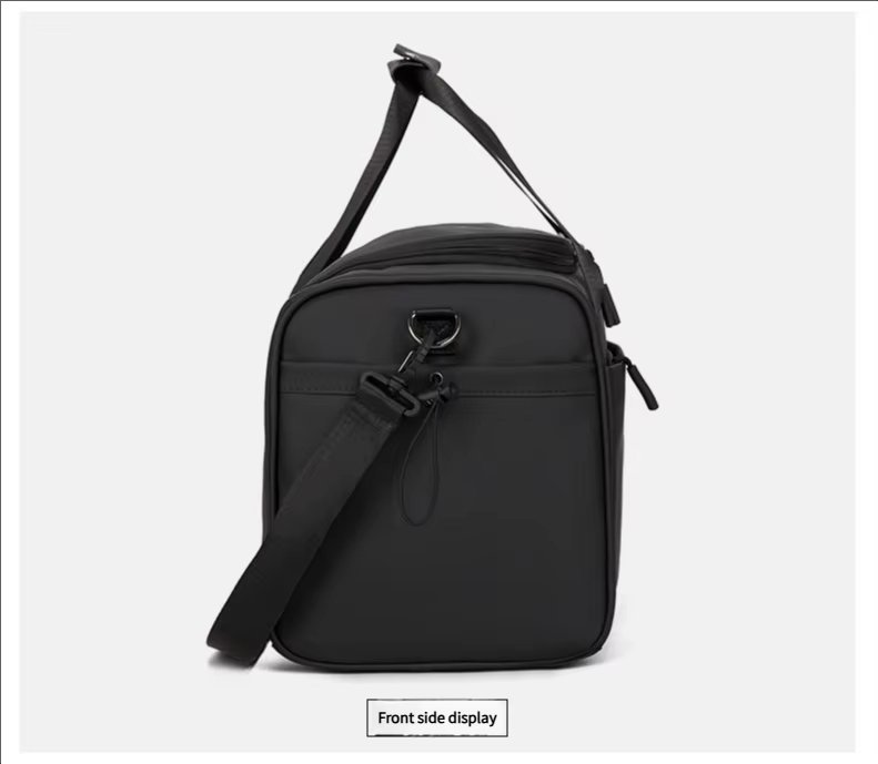 Water-Resistant Shoe Compartment Oxford Weekend Travel Duffel Bag product detail
