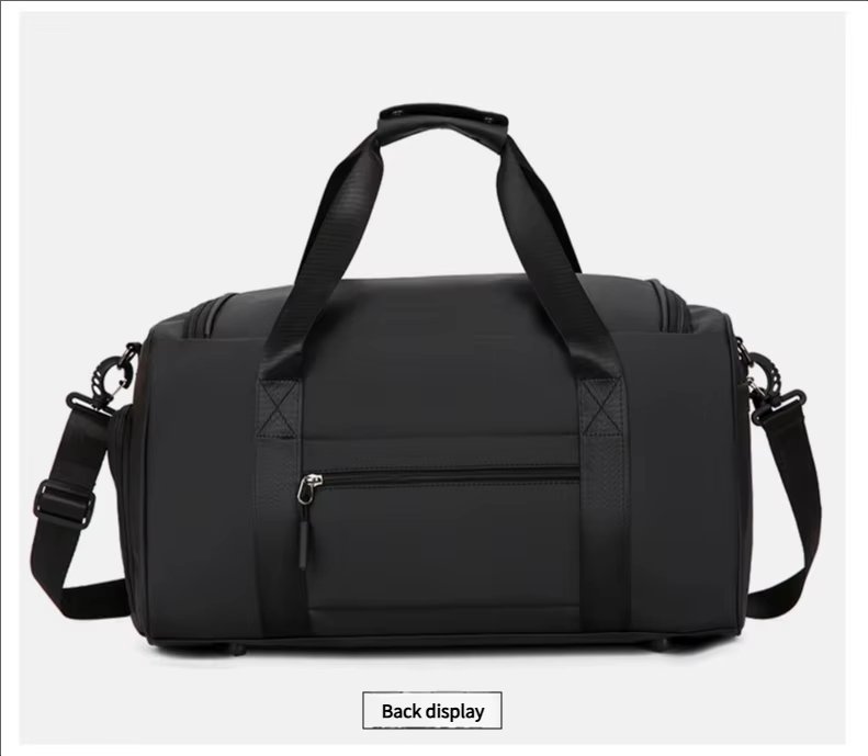 Water-Resistant Shoe Compartment Oxford Weekend Travel Duffel Bag product detail