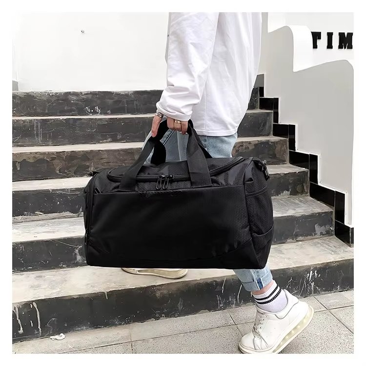 Waterproof Shoe Compartment Oxford Weekend Travel Large Capacity Duffel Bag product detail