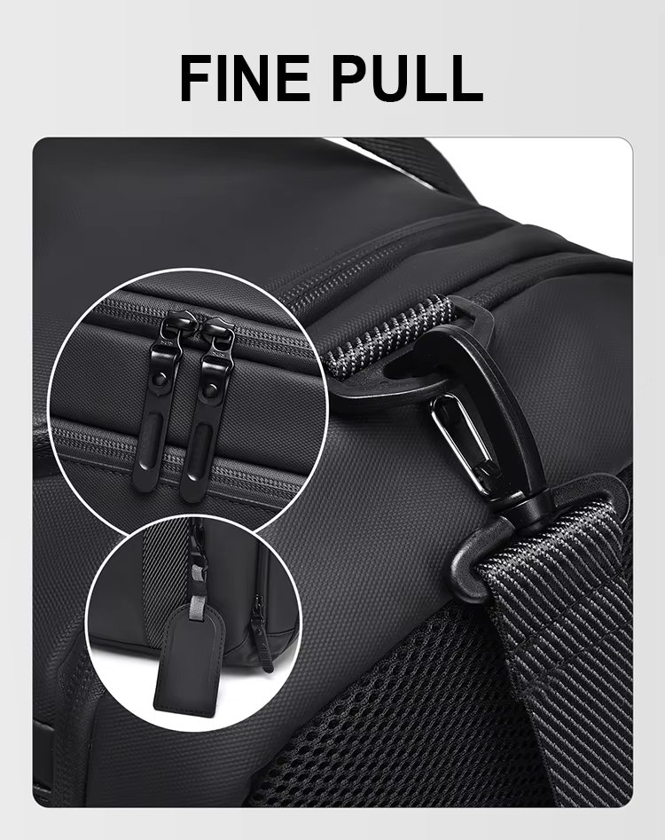 Waterproof Shoe Compartment Oxford Business Travel Duffel Bag product detail