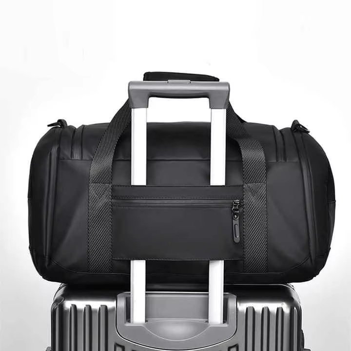 Waterproof Shoe Compartment Oxford Business Travel Duffel Bag product detail