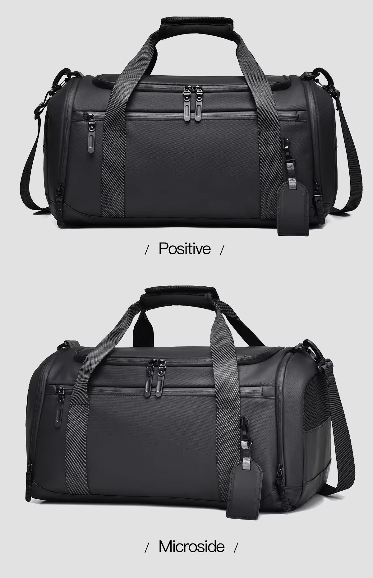 Waterproof Shoe Compartment Oxford Business Travel Duffel Bag product detail