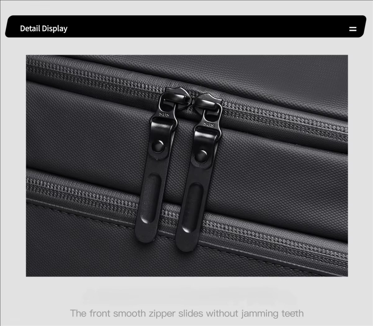 Waterproof Shoe Compartment Oxford Business Travel Duffel Bag product detail