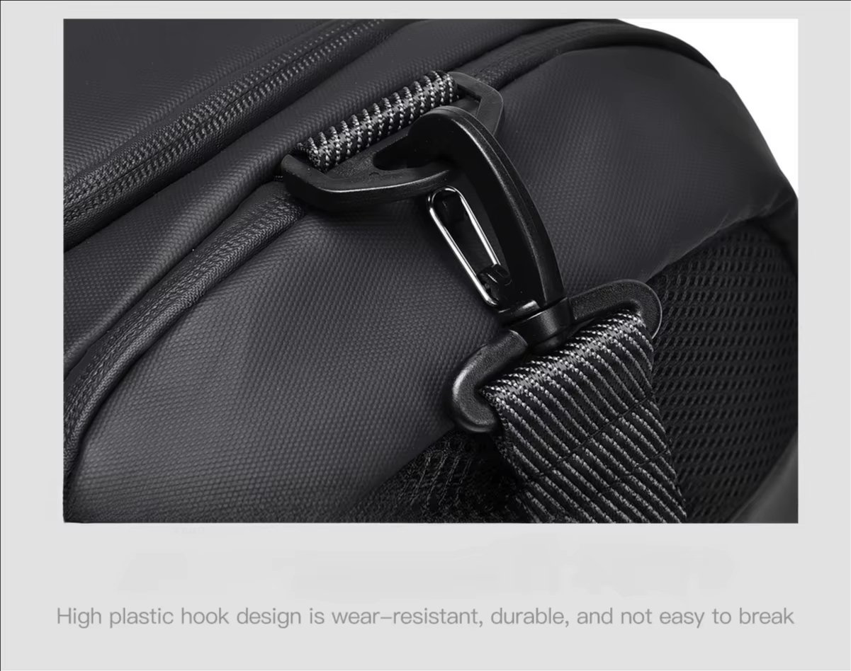 Waterproof Shoe Compartment Oxford Business Travel Duffel Bag product detail