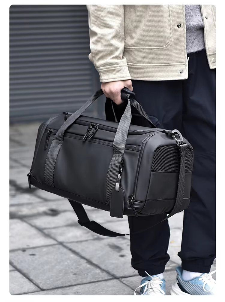 Waterproof Shoe Compartment Oxford Business Travel Duffel Bag product detail