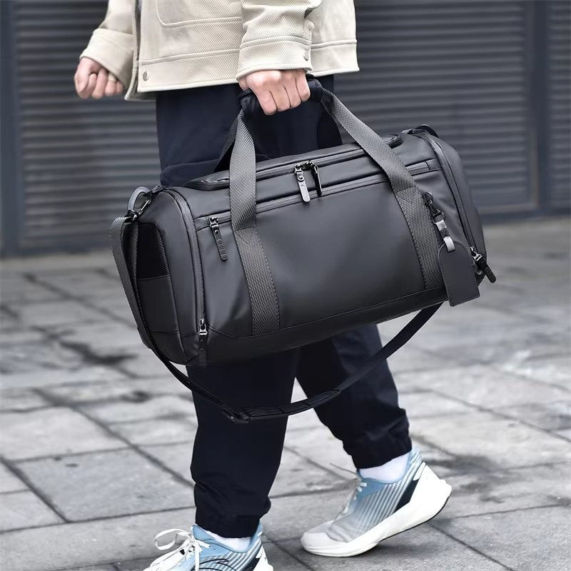 Waterproof Shoe Compartment Oxford Business Travel Duffel Bag product detail