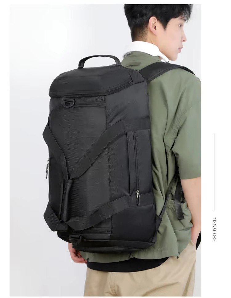Wholesale Customizable Dry Wet Separation Gym Duffle Bag with Shoe Compartment Large Capacity Weekend Travel Bag for Men Women product detail