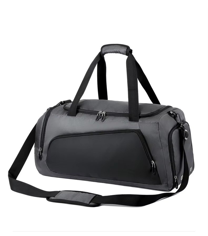Wholesale Customizable Dry Wet Separation Gym Duffle Bag with Shoe Compartment Large Capacity Weekend Travel Bag for Men Women product detail