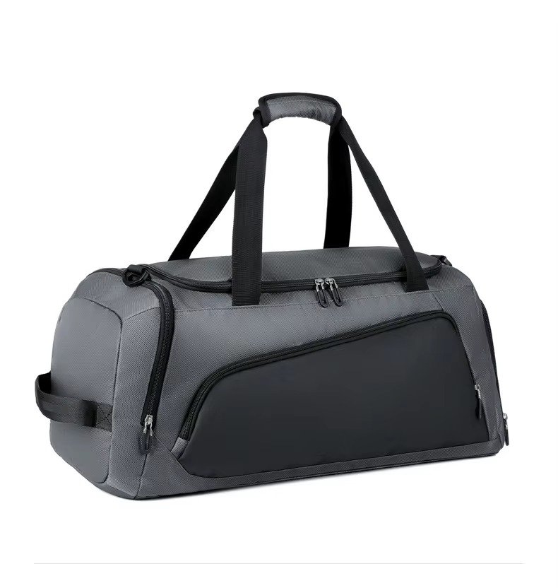 Wholesale Customizable Dry Wet Separation Gym Duffle Bag with Shoe Compartment Large Capacity Weekend Travel Bag for Men Women product detail