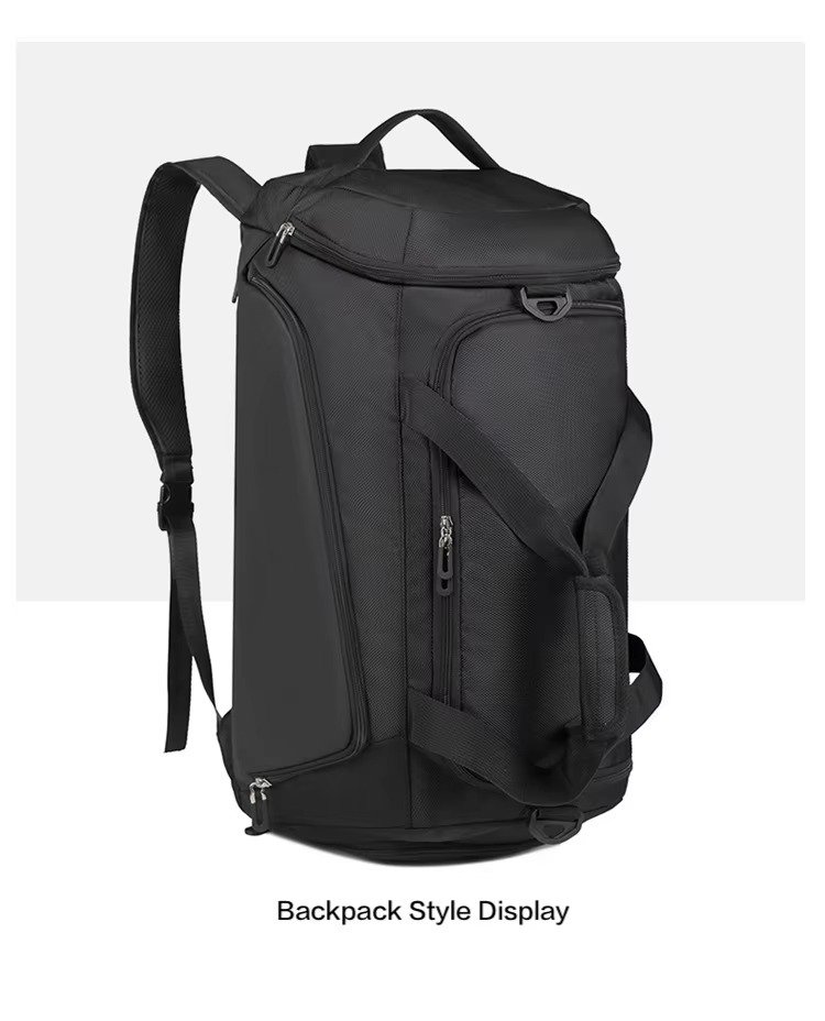 Wholesale Customizable Dry Wet Separation Gym Duffle Bag with Shoe Compartment Large Capacity Weekend Travel Bag for Men Women product detail