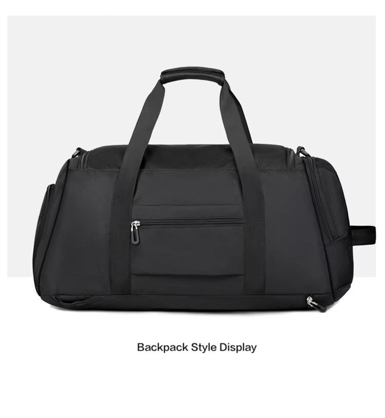 Wholesale Customizable Dry Wet Separation Gym Duffle Bag with Shoe Compartment Large Capacity Weekend Travel Bag for Men Women product detail