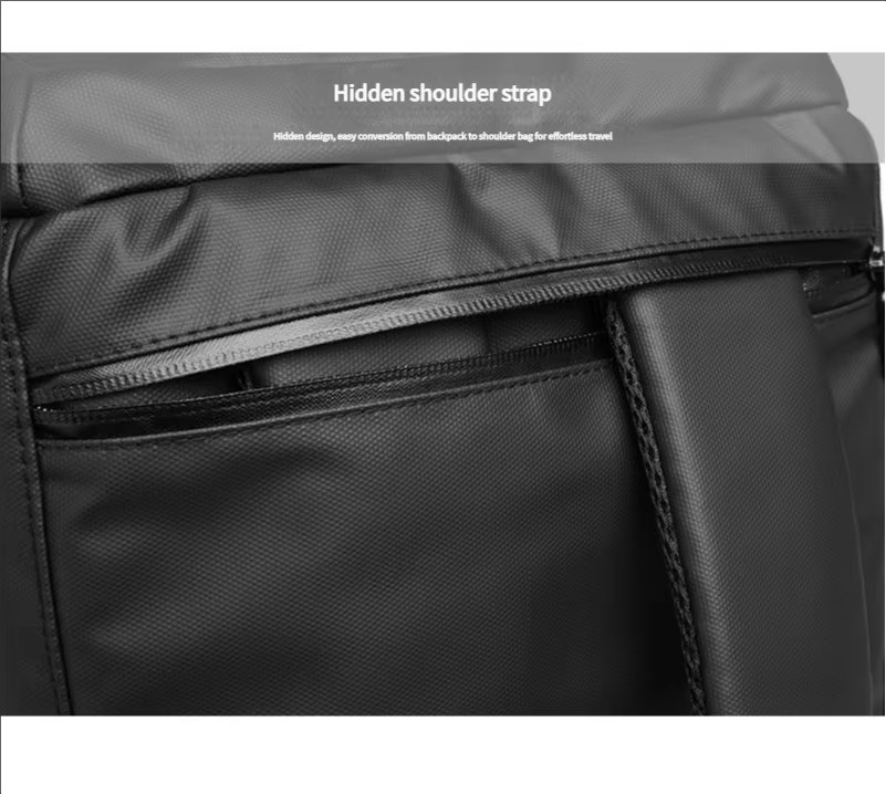 Unisex Gym Waterproof Sports Duffel with Shoe Compartment Durable Weekender Overnight Travel Duffel Backpack - product detail