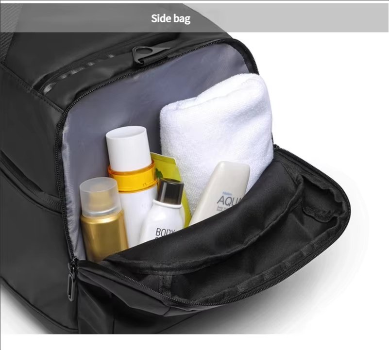 Unisex Gym Waterproof Sports Duffel with Shoe Compartment Durable Weekender Overnight Travel Duffel Backpack - product detail