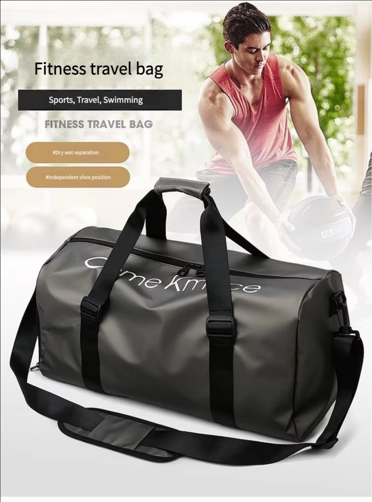 Waterproof Shoe Compartment Oxford Weekend Travel Lightweight Duffel Bag product detail