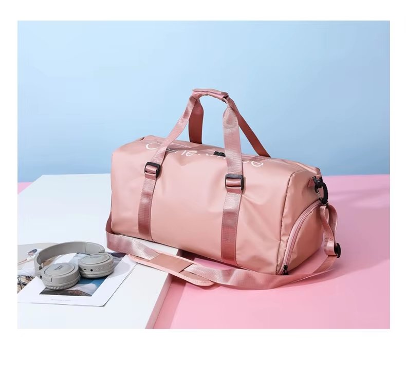 Waterproof Shoe Compartment Oxford Weekend Travel Lightweight Duffel Bag product detail