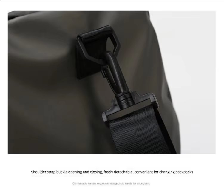 Waterproof Shoe Compartment Oxford Weekend Travel Lightweight Duffel Bag product detail