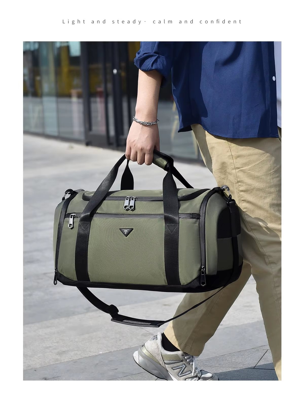Waterproof Oxford Business Travel Duffel Bag product detail