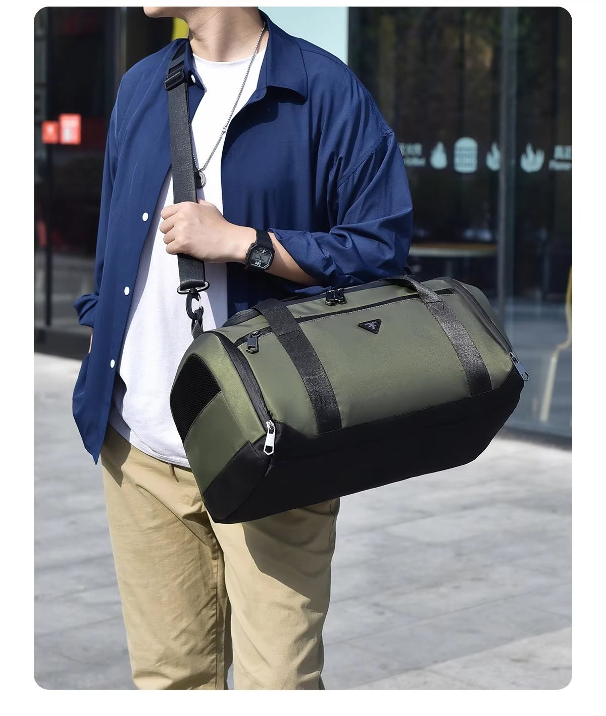 Waterproof Oxford Business Travel Duffel Bag product detail