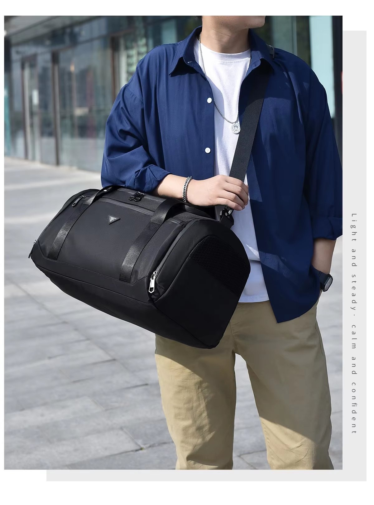 Waterproof Oxford Business Travel Duffel Bag product detail