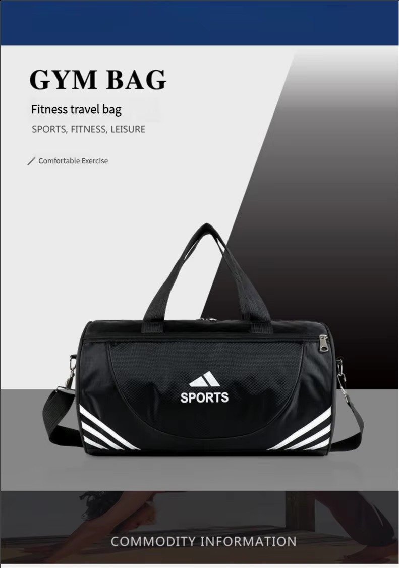 Factory Training Crossbody Luggage Travel Duffel Bags Large Capacity Leisure Fitness Gym Sports Bag detail image